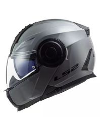 CAPACETE LS2 SCOPE FF902 MONOCOLOR NARDO GREY-1